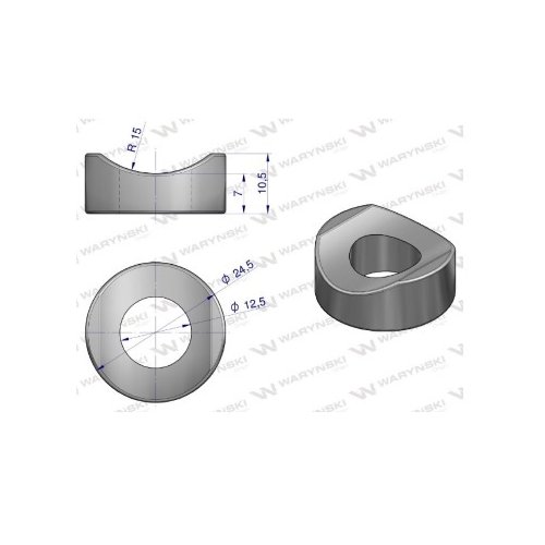 Mocowanie palca podkładka zastosowanie Vicon Waryński ( sprzedawane po 5 )