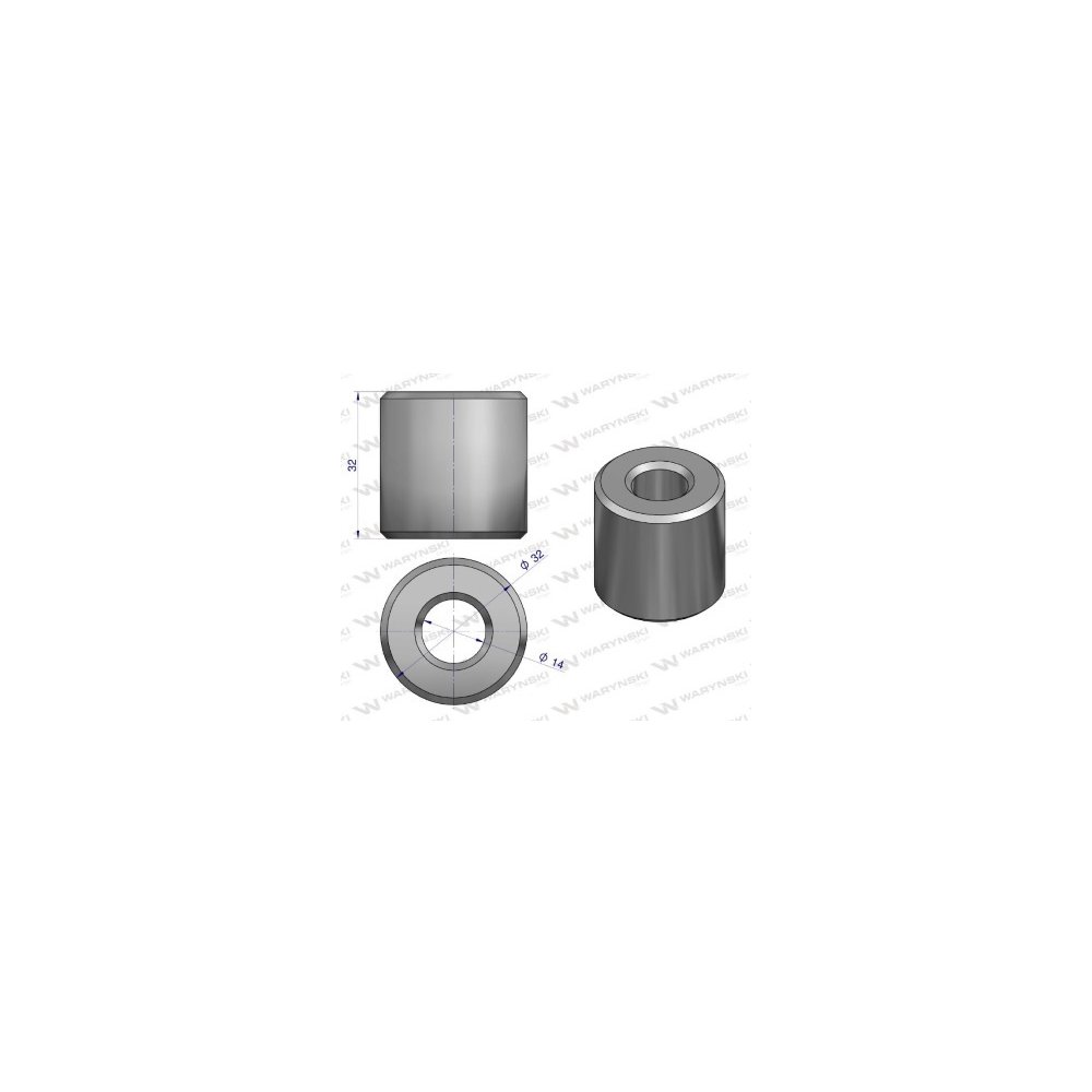 Mocowanie palca tulejka zastosowanie Lely Waryński ( sprzedawane po 3 )