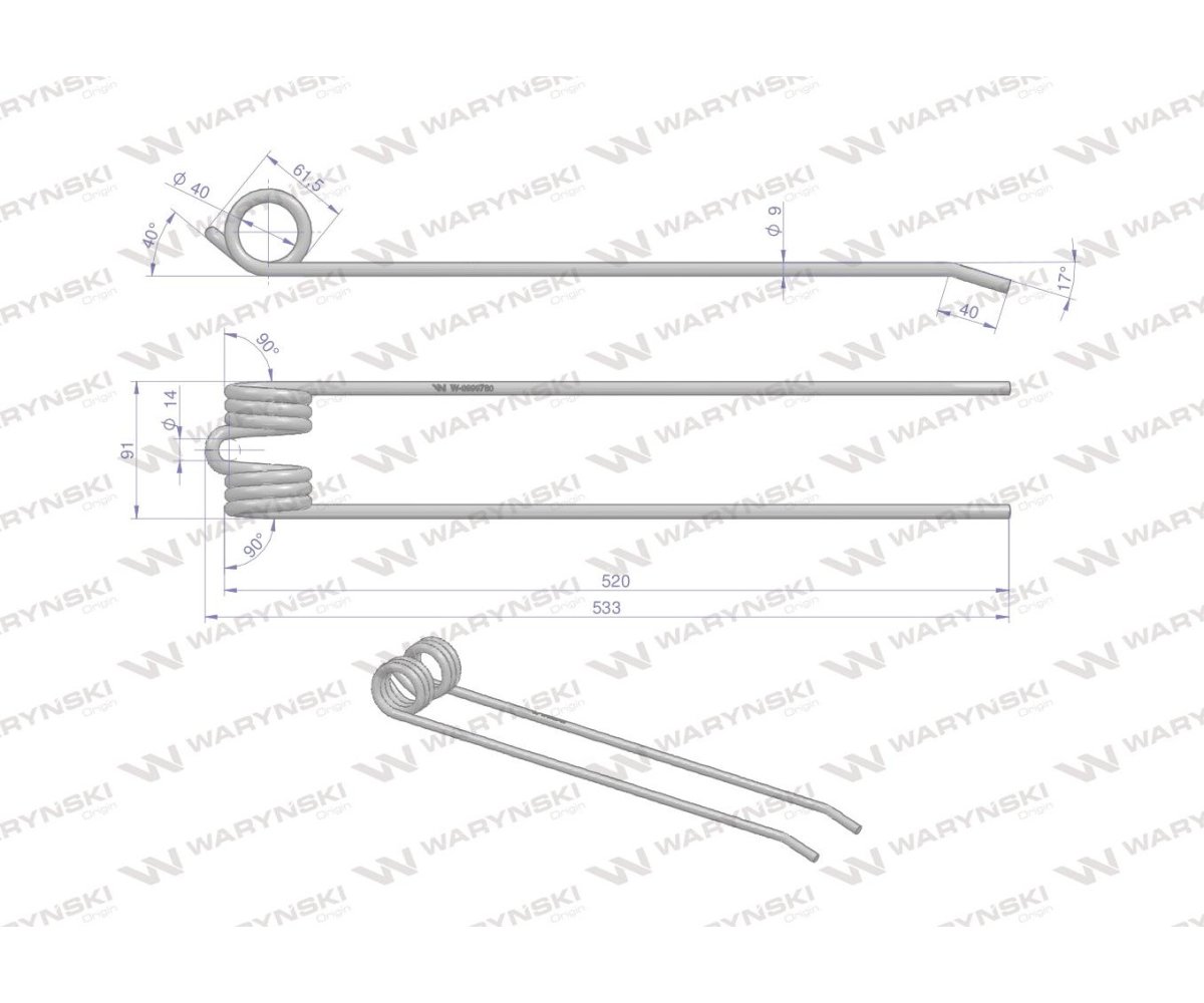 Palec zgrabiarka zastosowanie FELLA / Stoll WARYŃSKI