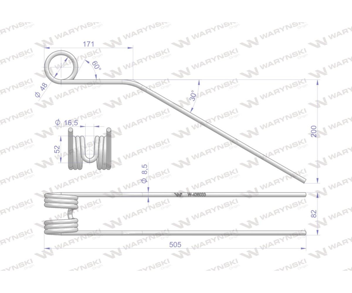 Palec zgrabiarka zastosowanie Pottinger WARYŃSKI