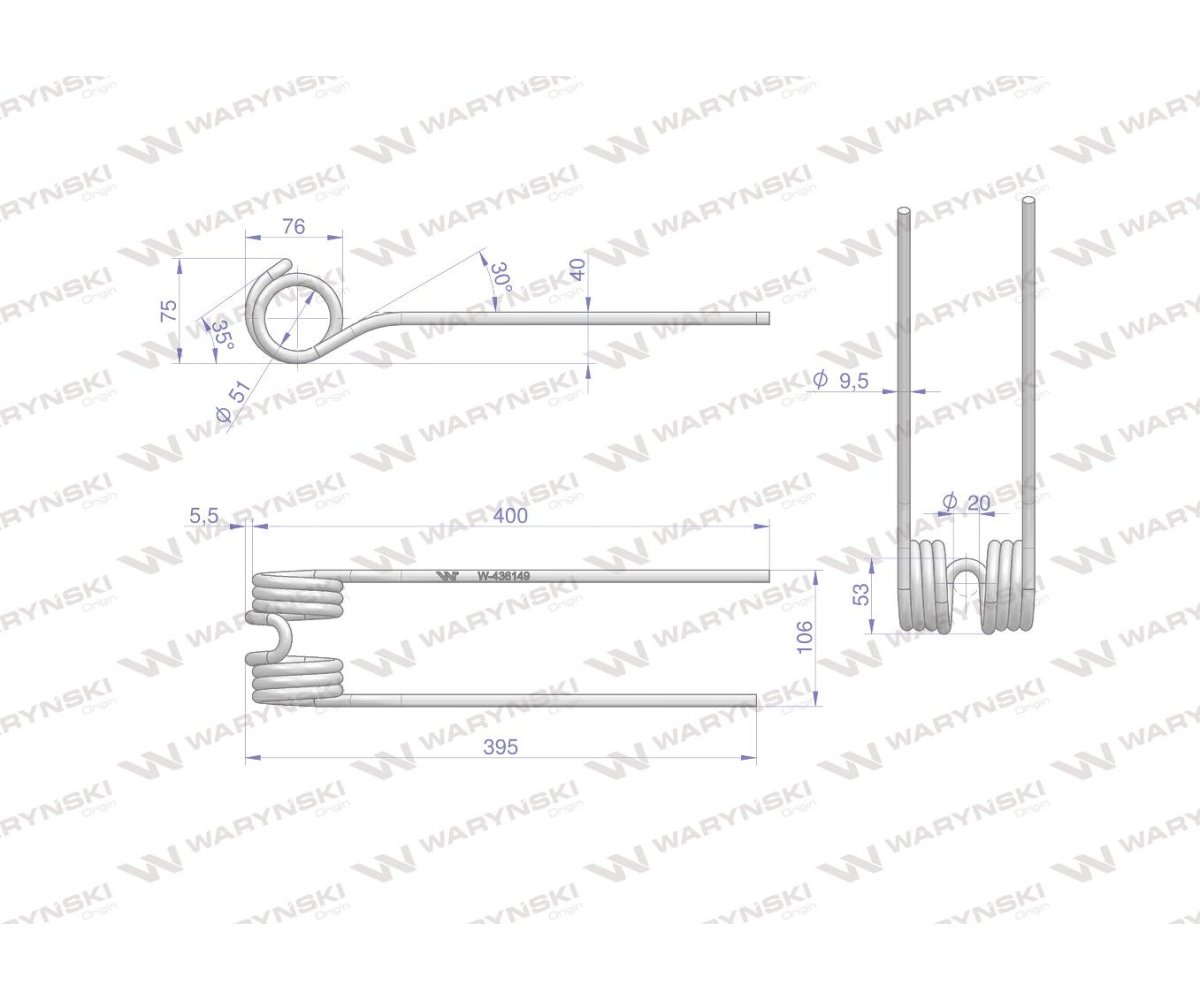 Palec przetrząsarka zastosowanie Pottinger WARYŃSKI