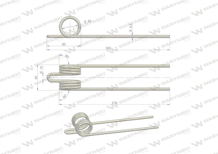 Palec przetrząsarka zastosowanie Vicon PZ Zweegers PZ69 Waryński