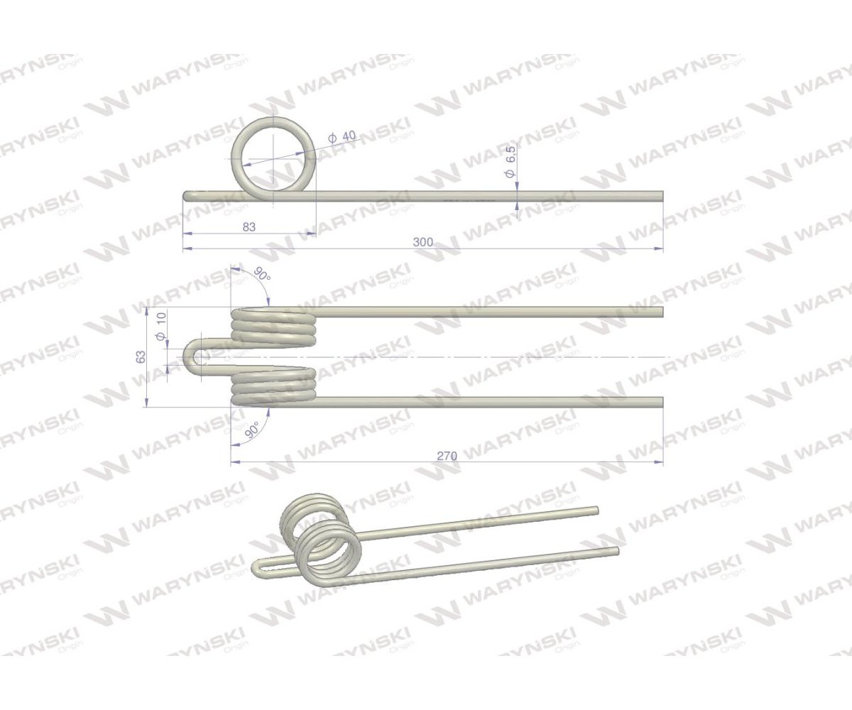Palec przetrząsarka zastosowanie Vicon PZ Zweegers PZ69 Waryński