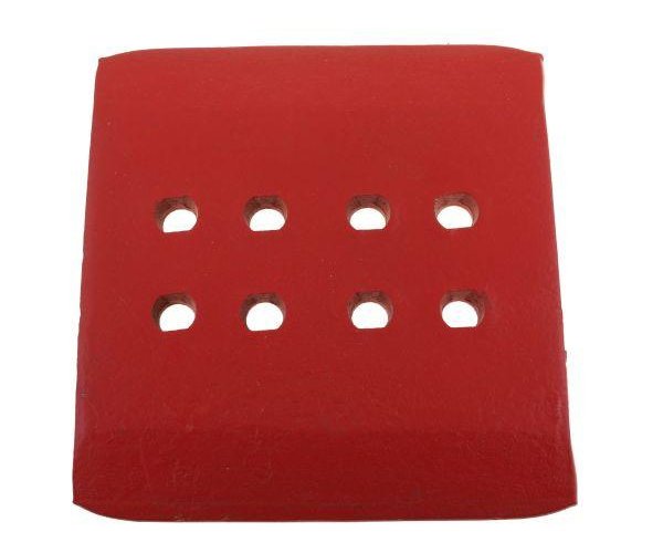 Nakładka płozy duża zastosowanie Kverneland stal borowa WARYŃSKI