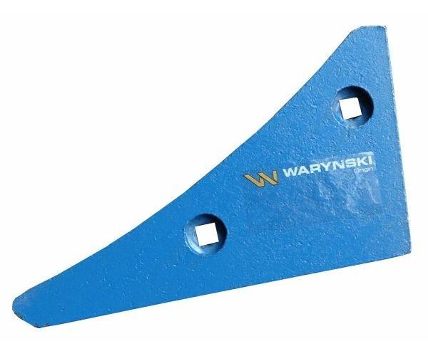 Nakładka przednia płozy prawa zastosowanie AK 10 R Lemken Pług stal borowa WARYŃSKI