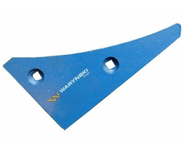 Nakładka przednia płozy lewa zastosowanie AK 10 L Lemken Pług stal borowa WARYŃSKI