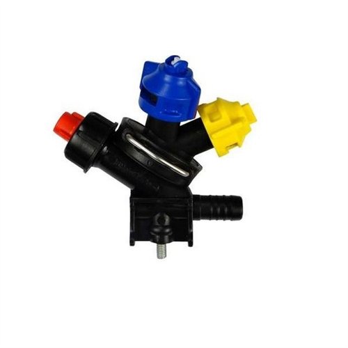 Głowica obrotowa rozpylacz oprawa 08 potrójna końcowa ze śrubą Opryskiwacz