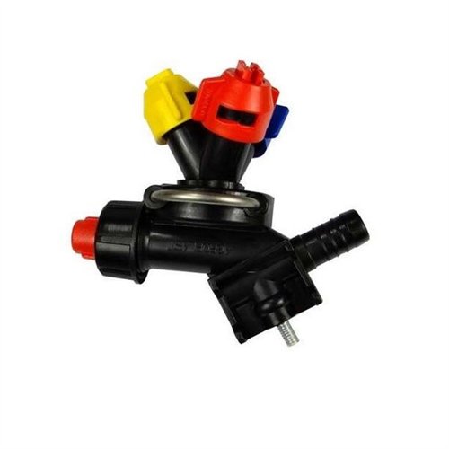 Głowica obrotowa rozpylacz oprawa 07 potrójna końcowa ze śrubą Opryskiwacz
