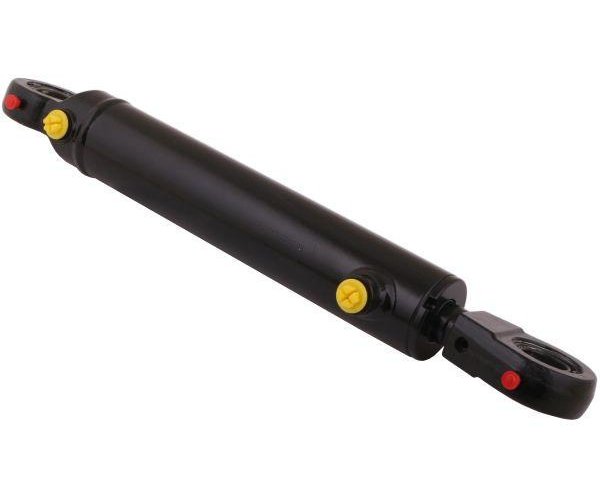 Cylinder hydrauliczny - siłownik dwustronny wspomagania CJF-50/28/200Z (sworzeń 30mm) Bizon Waryński