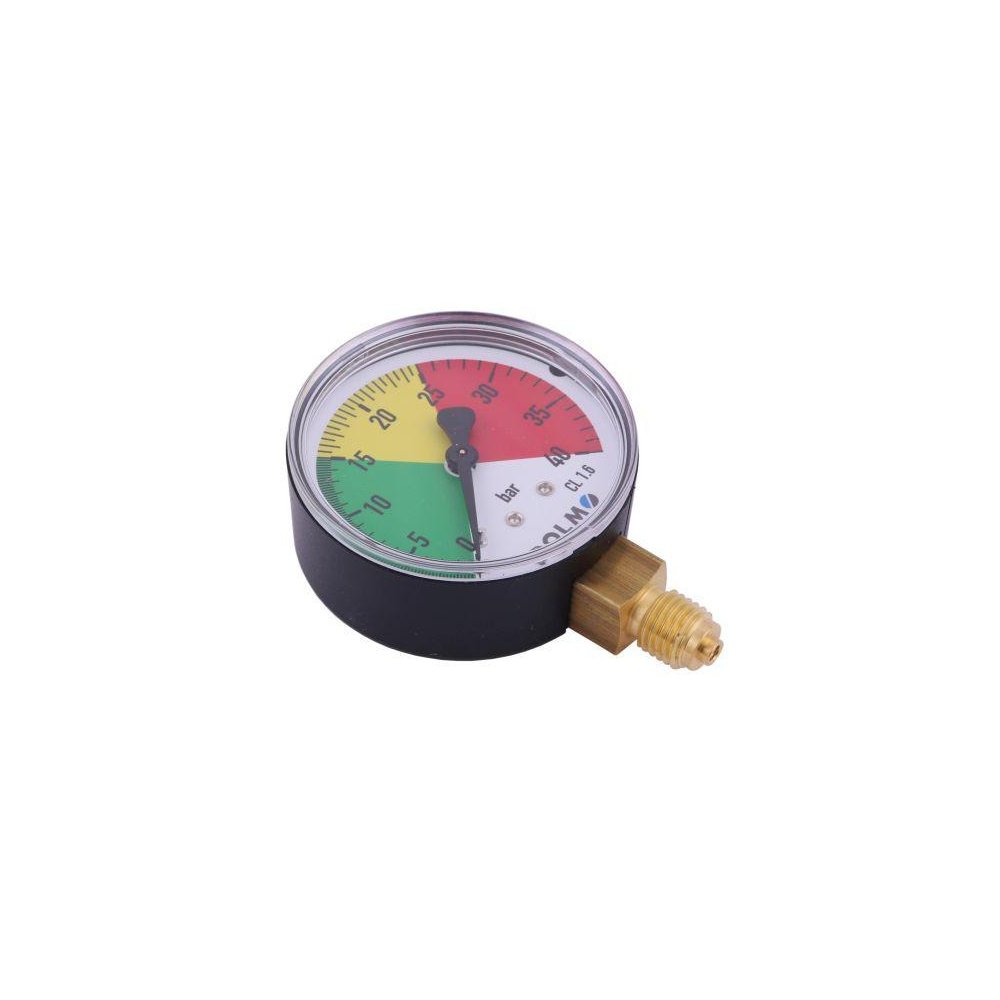 Manometr suchy M63 0-40 bar gwint M12x1.5 dolne przyłącze. Opryskiwacz POLMO