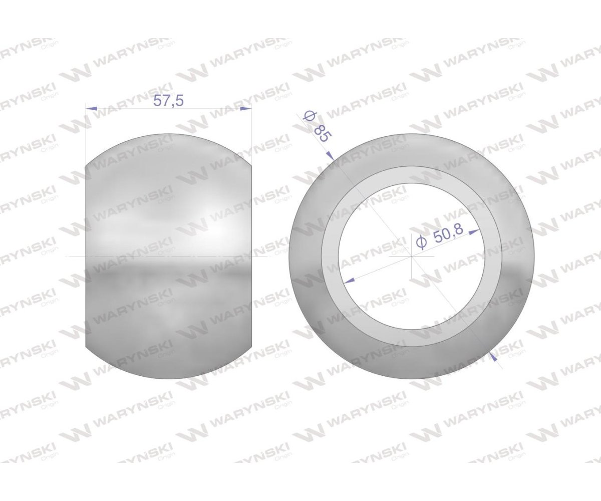 Kula hartowana kat. 4 85X50X57 Waryński