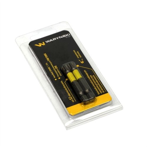 Końcówki wkretakowe udarowe T40 50mm 2 szt w op Waryński