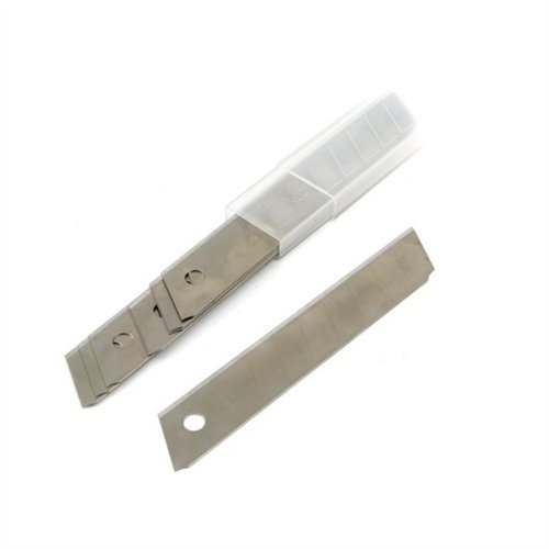 Ostrza wymienne 10 szt w op.do nożyków łamanych 18 mm Waryński