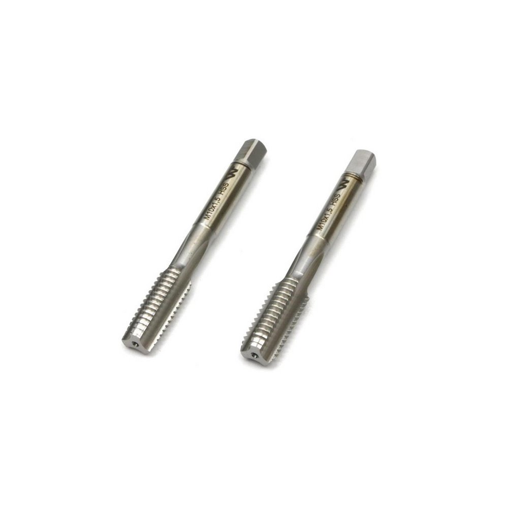 Komplet gwintowników przemysłowych M10 ze stali HSS wstępny. wykańczak DIN 352/2 Waryński