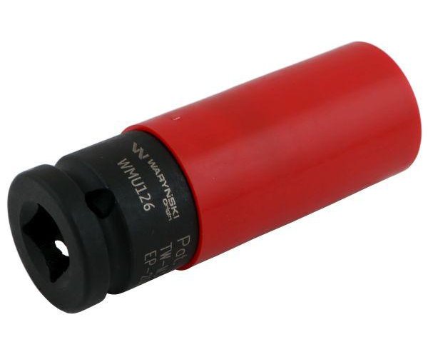 Nasadka udarowa 1/2 z magnesem do felg aluminiowych. 21mm. Waryński