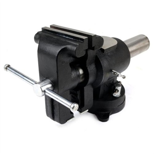 Imadło ślusarskie z żeliwa sferoidalnego obrotowe z obracanym jarzmem 125 mm Waryński