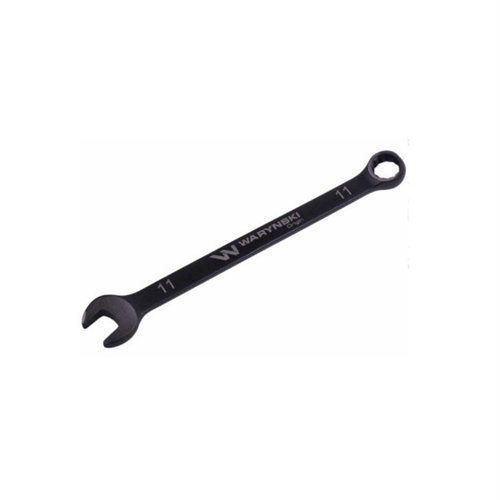 Klucz płasko-oczkowy 11 mm. CrV standard ASME B107-2010 Waryński