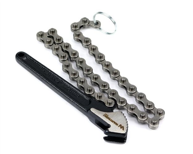Klucz łancuchowy do filtra oleju 60-116 mm Waryński