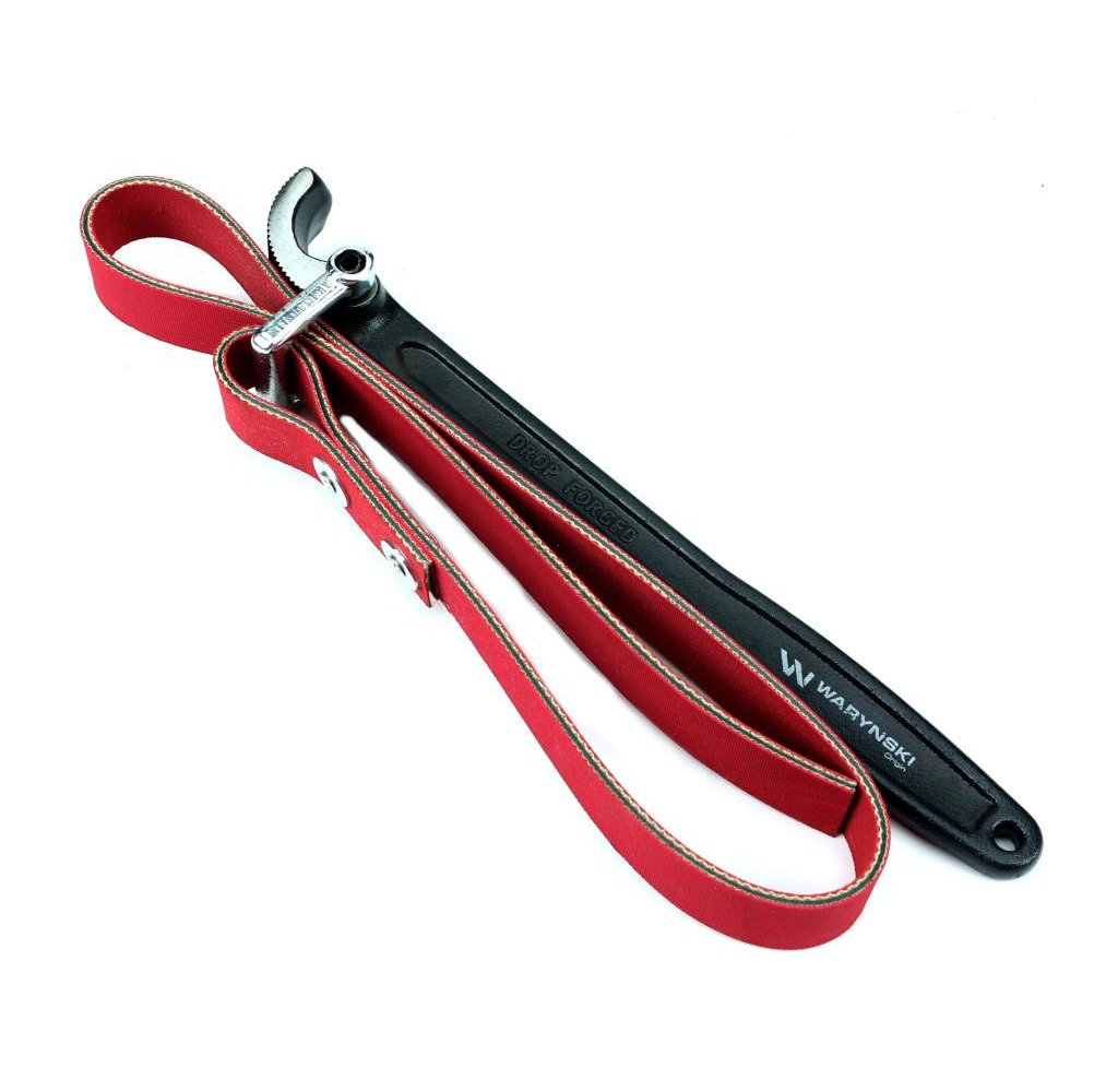 Klucz paskowy do filtra oleju średnica max 200 mm (skórz) Waryński