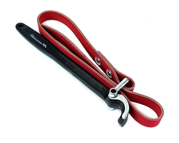 Klucz paskowy do filtra oleju średnica max 200 mm (skórz) Waryński