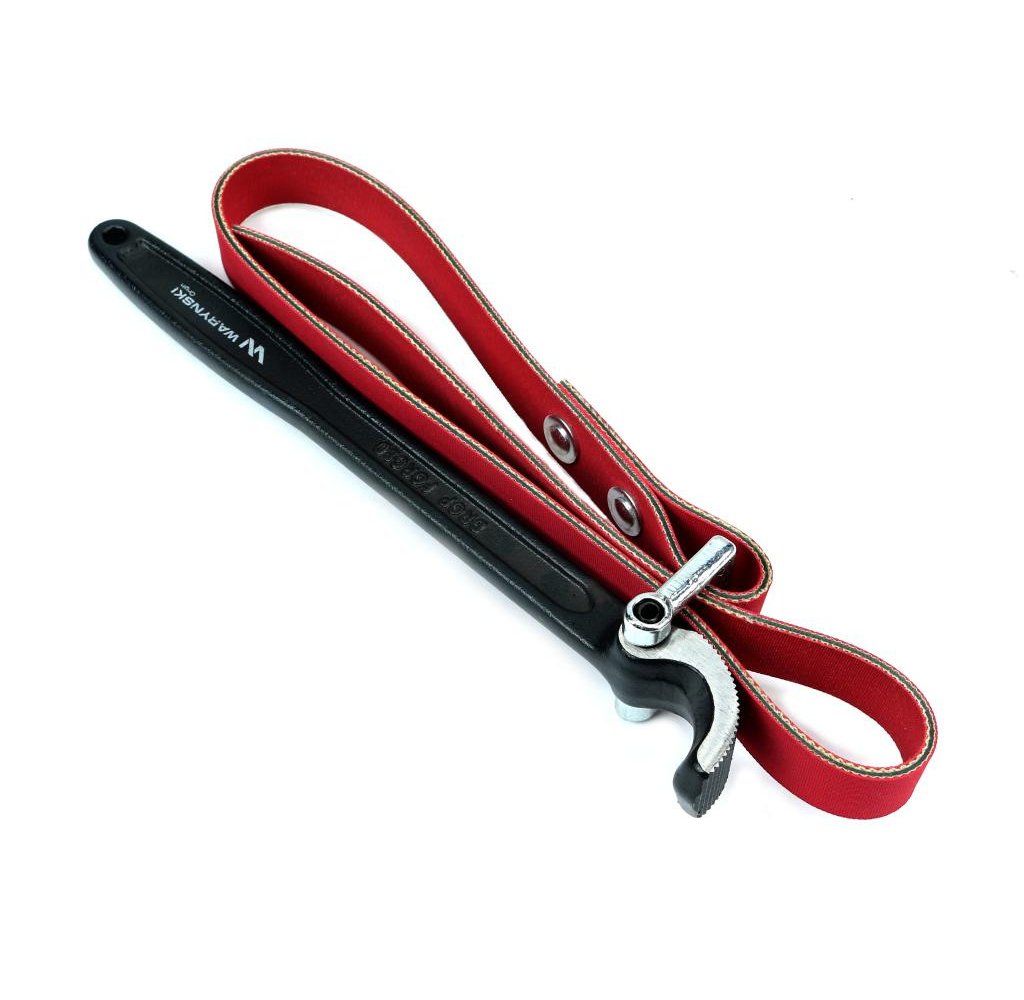 Klucz paskowy do filtra oleju średnica max 200 mm (skórz) Waryński