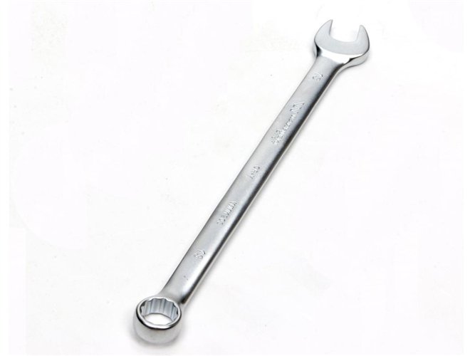 Klucz płaskooczkowy extra długi 13mm dł 205mm standard ASME B107.9M Waryński