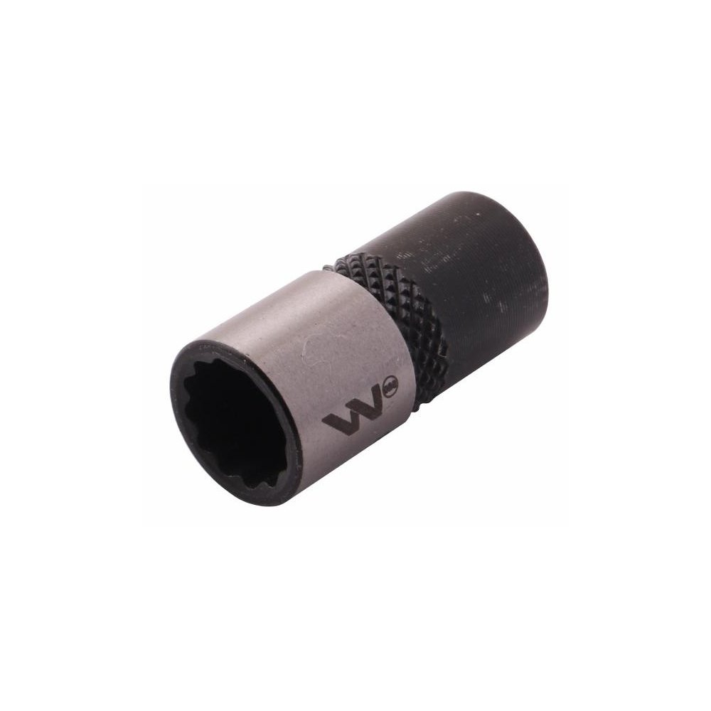 Nasadka dwunastokątna 1/4". 6 mm. CrV50BV30. DIN 3124. Waryński