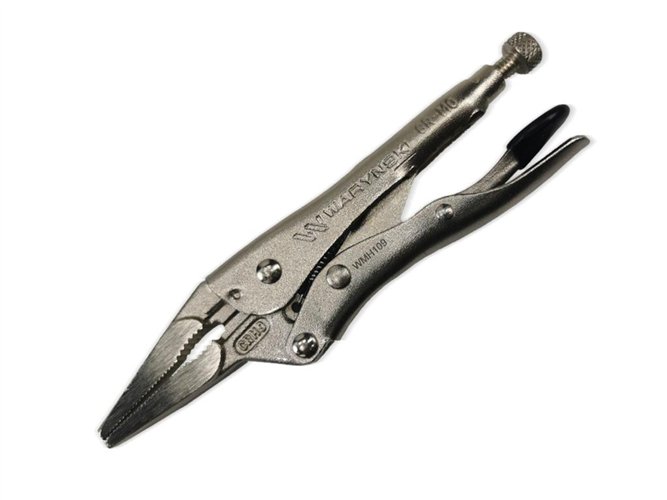 Szczypce zaciskowe Morsa z e stali CrMo 6" wydłużone szczęki Waryński