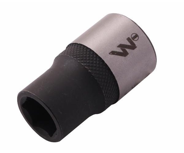 Nasadka sześciokątna 1/2". 11 mm. CrV50BV30. DIN 3124. Waryński