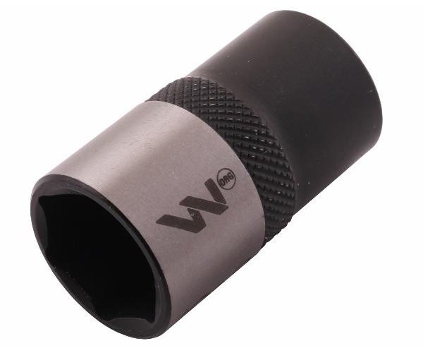 Nasadka sześciokątna 1/2". 15 mm. CrV50BV30. DIN 3124. Waryński