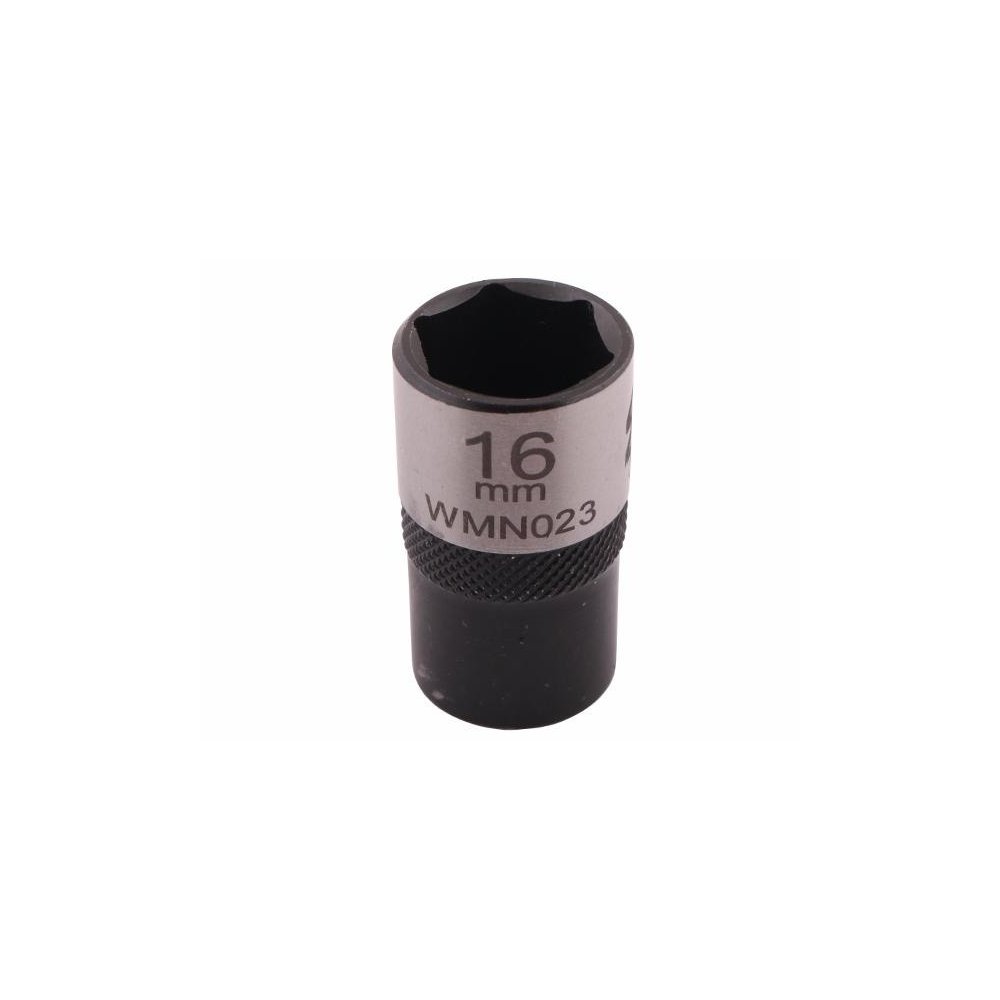 Nasadka sześciokątna 1/2". 16 mm. CrV50BV30. DIN 3124. Waryński