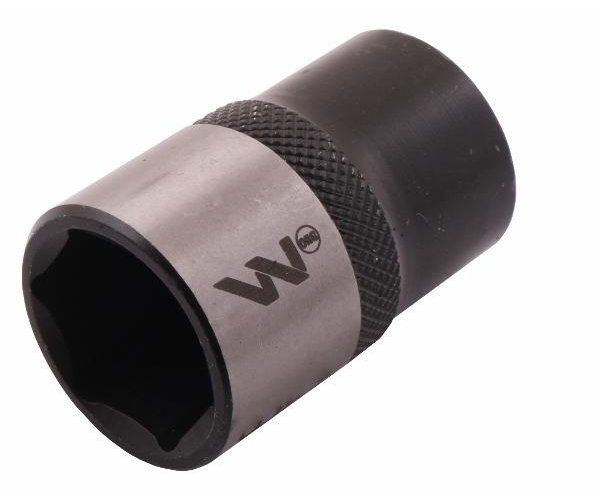 Nasadka sześciokątna 1/2". 18 mm. CrV50BV30. DIN 3124. Waryński
