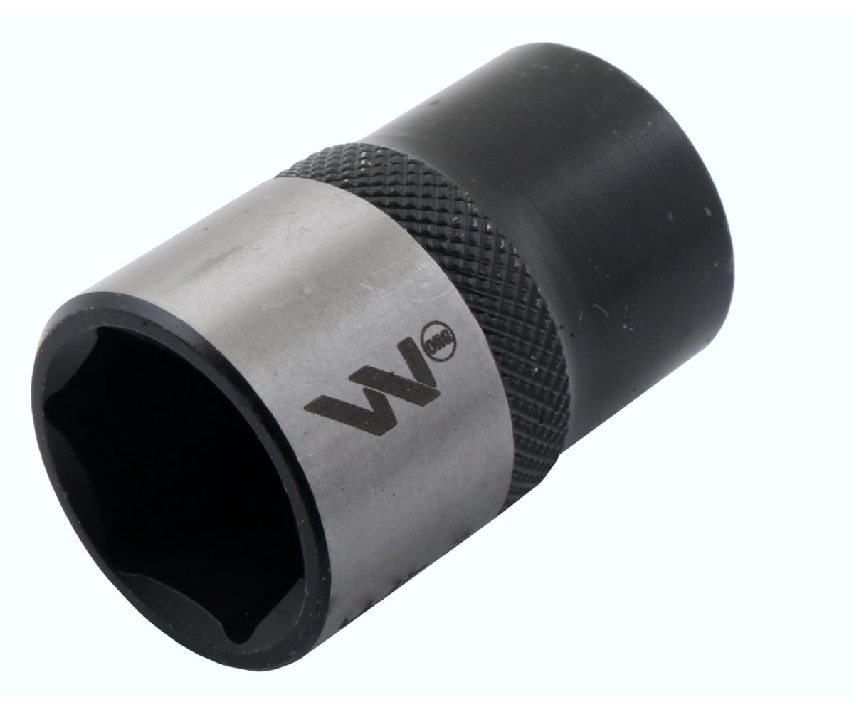 Nasadka sześciokątna 1/2". 19 mm. CrV50BV30. DIN 3124. Waryński