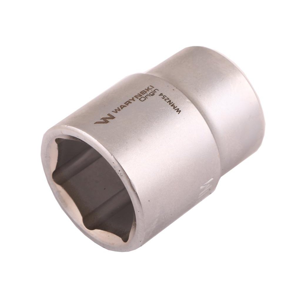 Nasadka sześciokątna 3/4". 30 mm. CrV50BV30. DIN 3124. Waryński