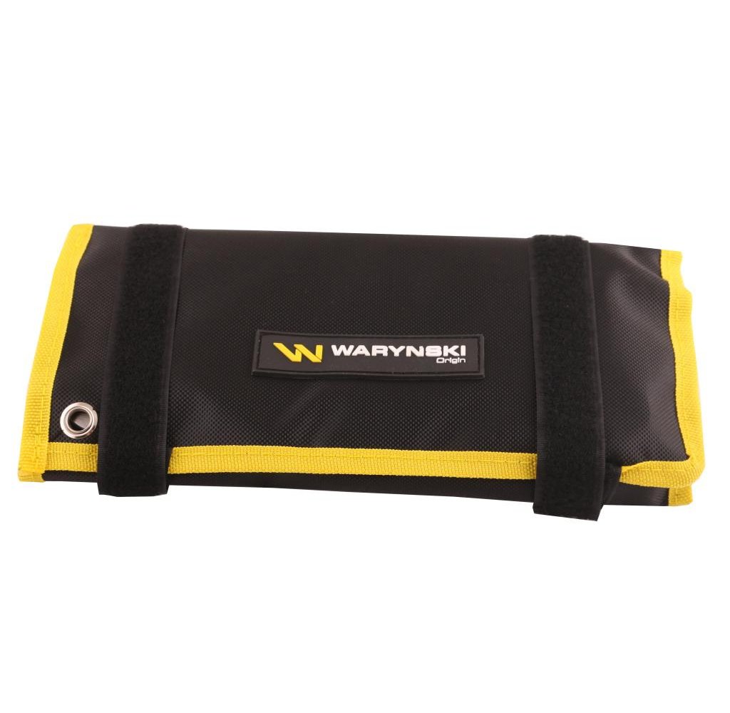 Zestaw kluczy płaskooczkowych z grzechotką w pokrowcu 12 szt rozmiary 6-17 w standardzie ASME B107-2010 Waryński