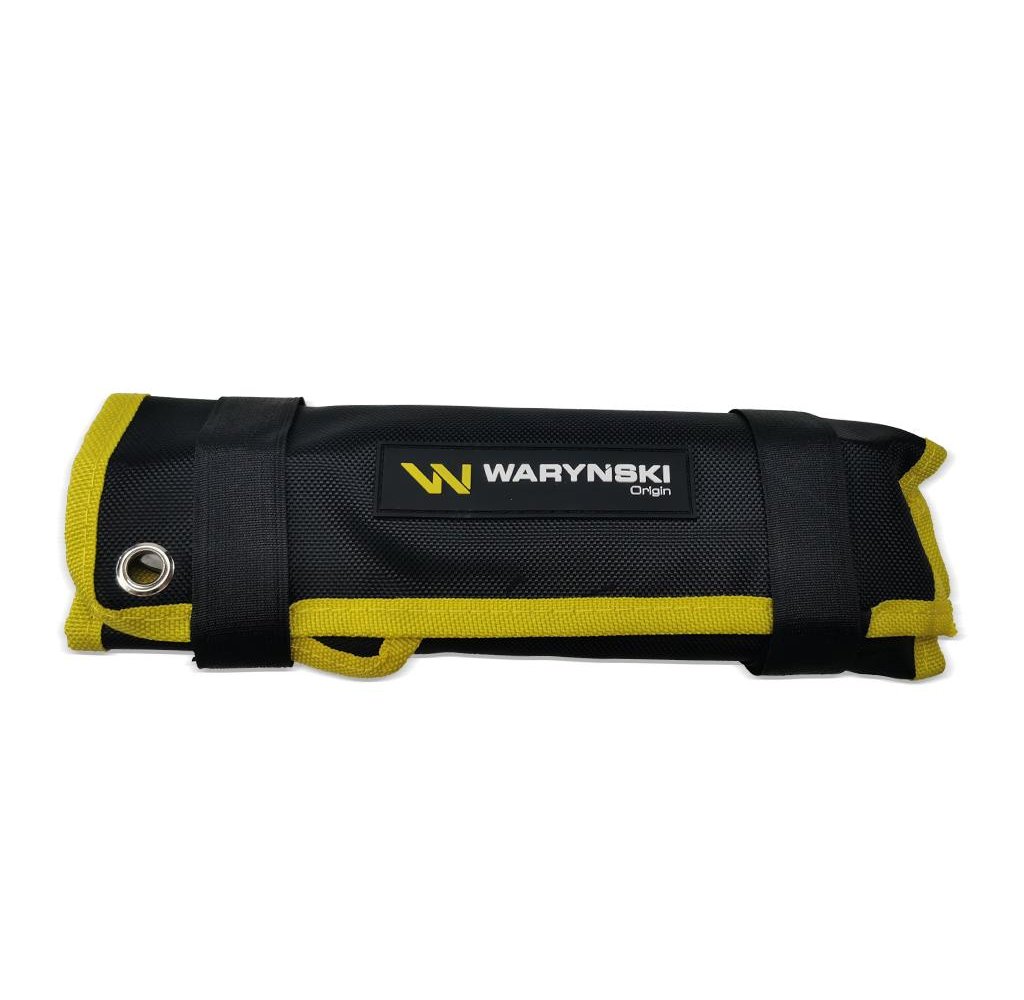 Zestaw kluczy oczkowych otwartych w pokrowcu 7 szt Waryński