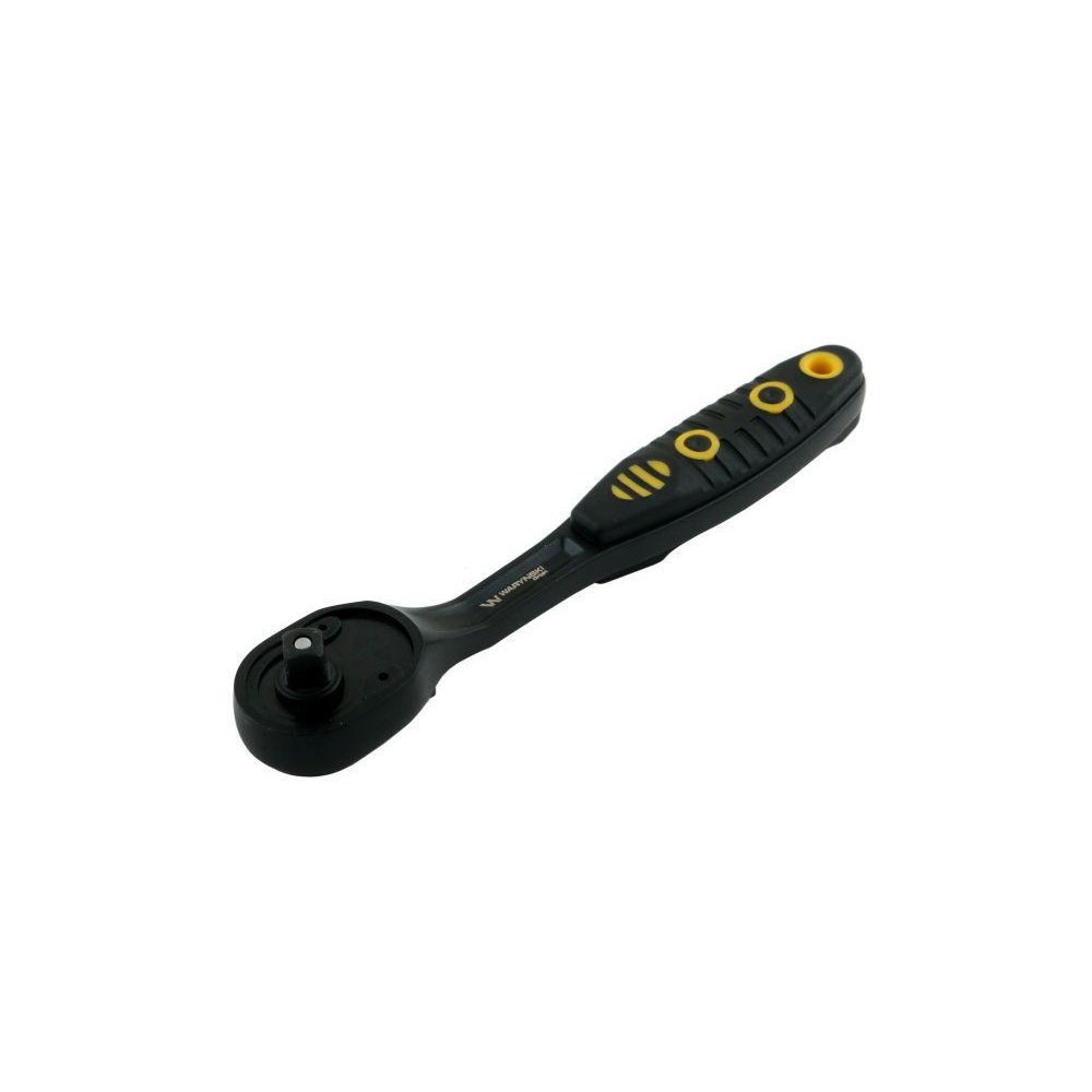 Grzechotka 1/4". 72T. odgięta. Waryński