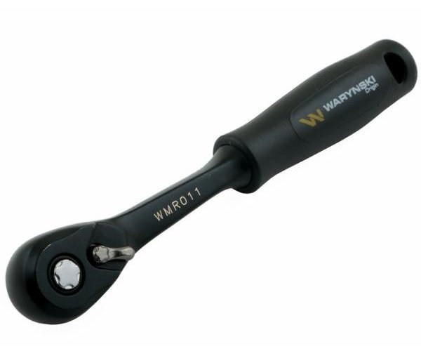 Grzechotka 1/4". 48 T. monolityczny zabierak, Waryński