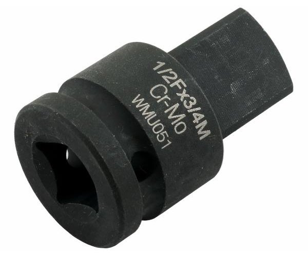 Adapter do nasadek udarowych 1/2" (F) x 3/4" (M). CrMo. Waryński