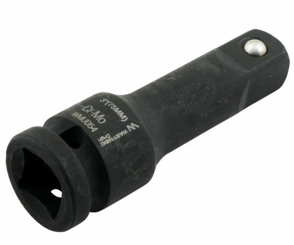 Przedłużka do nasadek udarowych 1/2" 75mm. CrMo. Waryński