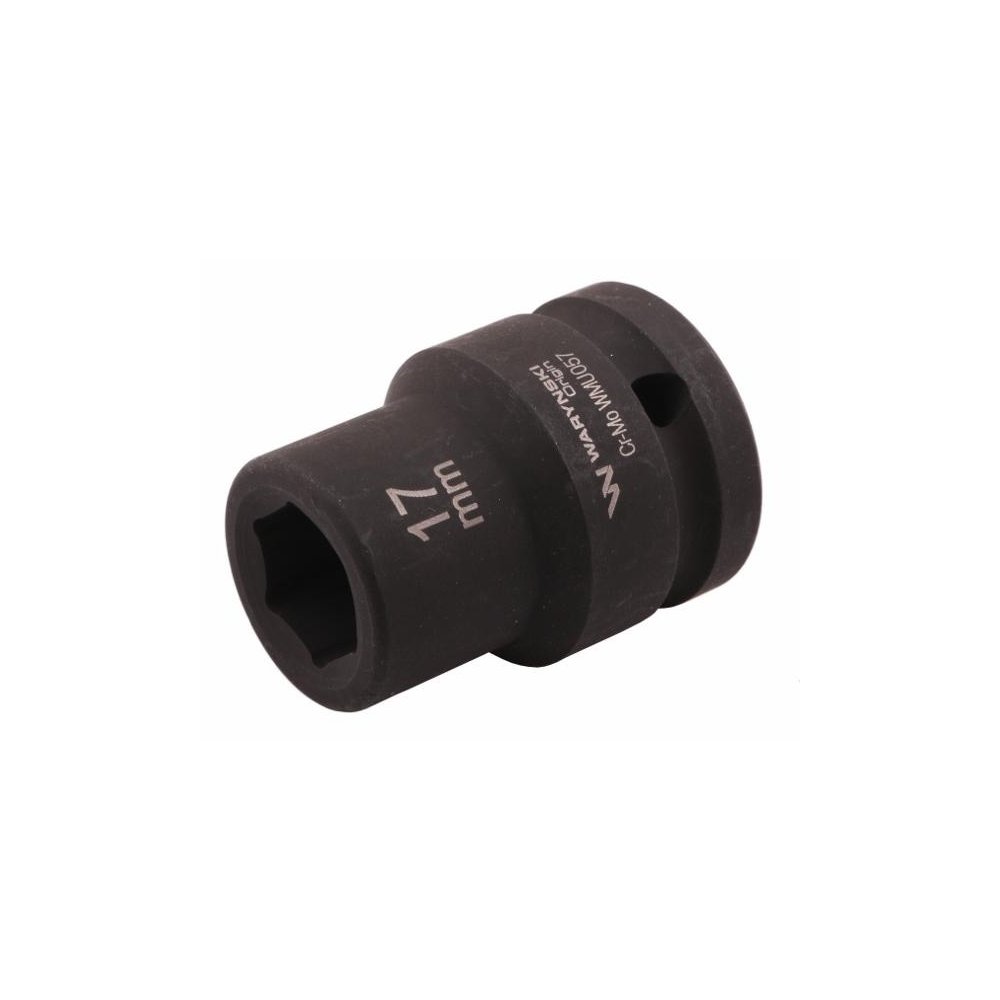 Nasadka udarowa sześciokątna 3/4". 17 mm. CrMo. DIN 3129. Waryński