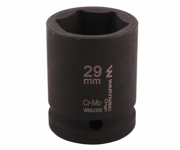 Nasadka udarowa sześciokątna 3/4". 29 mm. CrMo. DIN 3129. Waryński
