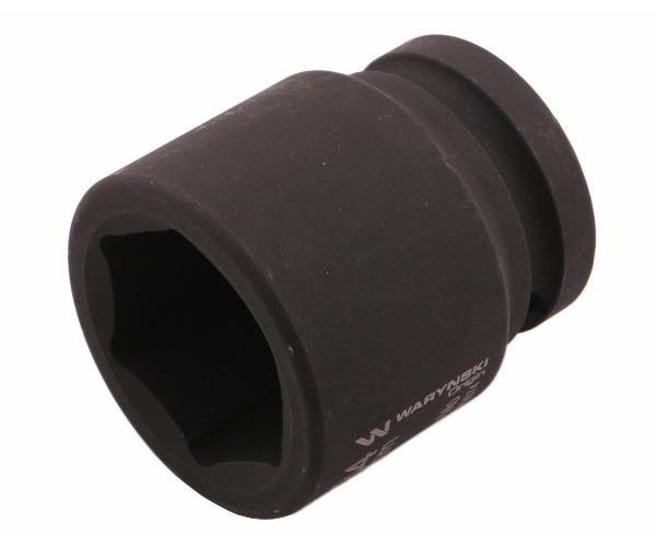 Nasadka udarowa sześciokątna 3/4". 32 mm. CrMo. DIN 3129. Waryński
