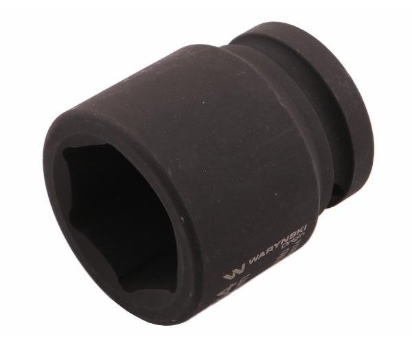 Nasadka udarowa sześciokątna 3/4". 37 mm. CrMo. DIN 3129. Waryński