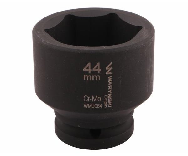 Nasadka udarowa sześciokątna 3/4". 44 mm. CrMo. DIN 3129. Waryński