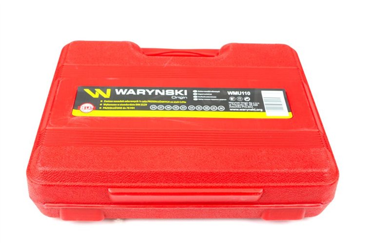 Zestaw nasadek udarowych długich 3/4 Waryński