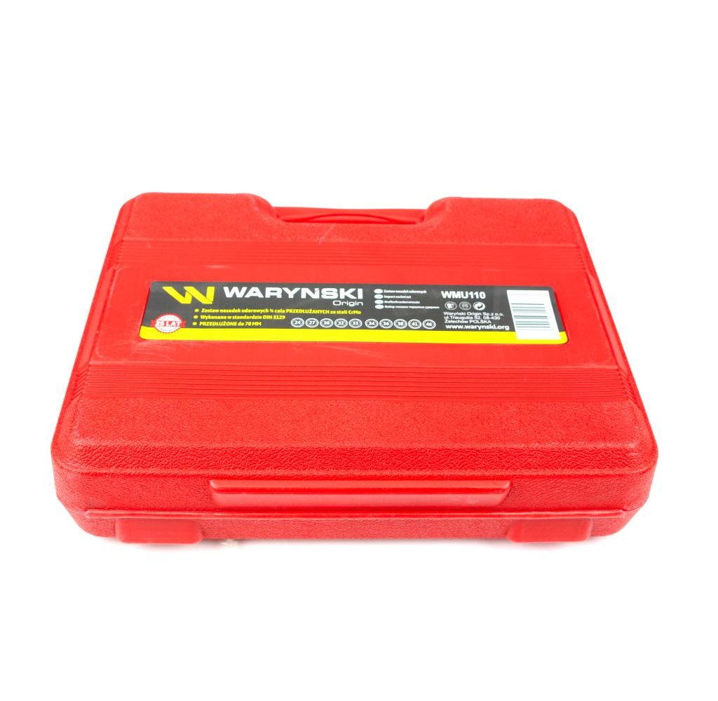 Zestaw nasadek udarowych długich 3/4 Waryński