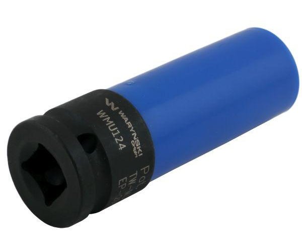 Nasadka udarowa 1/2 z magnesem do felg aluminiowych. 17mm. Waryński