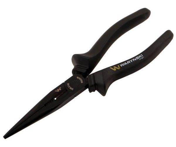 Szczypce wydłużone proste 200 mm Waryński