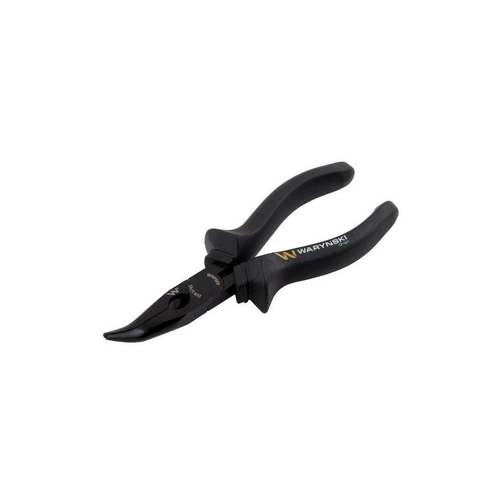 Szczypce wydłużone wygięte 160 mm Waryński